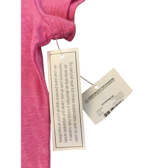 Girls Short Sleeve Tee Shirt PINK Danskin Now XL 14-16 - FAST Design - NWT - Picture 10 of 10